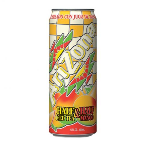Arizona Half&Half Ice Tea Mango plechovka 680 ml
