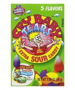 Cry Baby Extra Sour Candy Tears 56 g