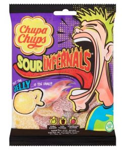 Chupa Chups Infernals Bag Sour Jellies 150 g