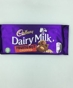 Cadbury Dairy Milk Fruit and Nut Chopped Chocolate Bar 95 g