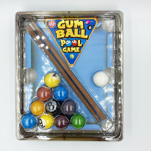 Zed Pool Ball Table Gum Balls 125 g