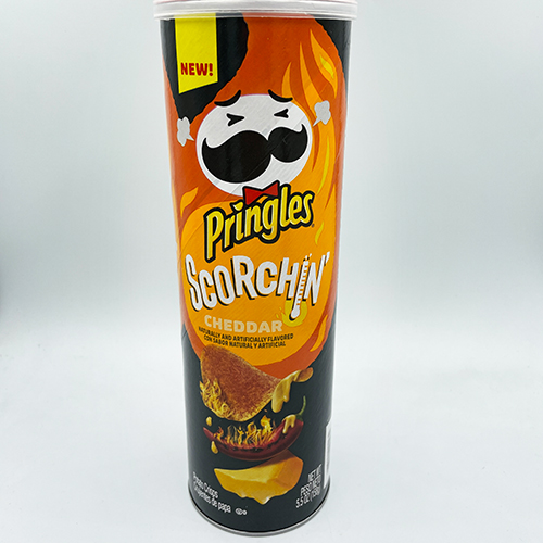 Pringles Scorchin Cheddar 158 g