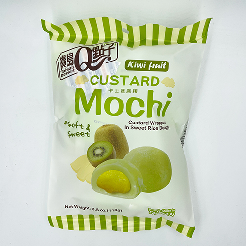 Q Brand Mochi Custard Kiwi 110 g