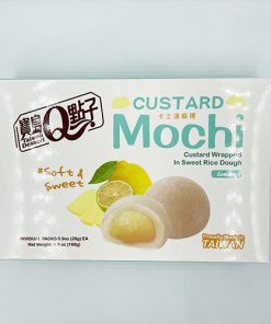 Q Brand Mochi Custard Lemon 168 g
