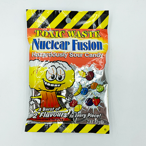 Toxic Waste Nuclear Fusion Hard Candy 57 g