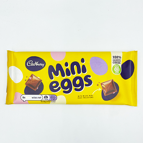 Cadbury Mini Eggs Bar 110 g
