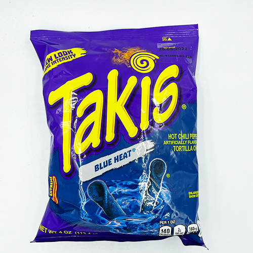 Takis Blue Heat Hot Chilli Pepper 113.4 g