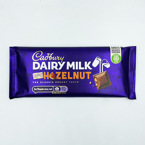 Cadbury Dairy Milk Chopped Hazelnut 95 g